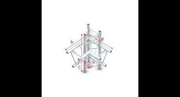 MILOS Milos Pro-30 Triangle F Truss - Corner up/down, left - 71 cm