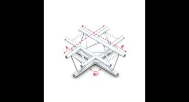 MILOS Milos Pro-30 Triangle G Truss - 4-way, horizontal - 71 cm