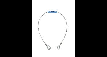 Eurolite EUROLITE Steel Rope 1000x6mm silver with Thimble