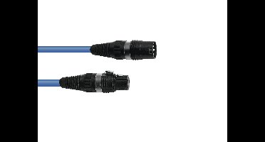 Sommer Cable SOMMER CABLE DMX kabel XLR 3pin 10m blauw