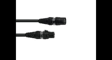 Sommer Cable SOMMER CABLE DMX kabel XLR 3pin 1m zwart