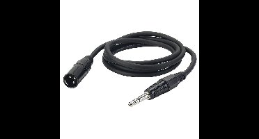 DAP FL04 - bal. XLR/Male 3 p. > Jack stereo 1,5 meter