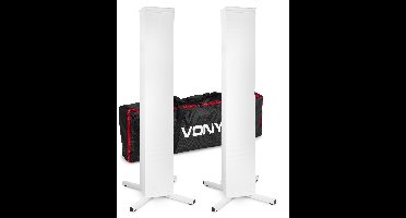 Vonyx DJP165 DJ Plinth Set licht stands