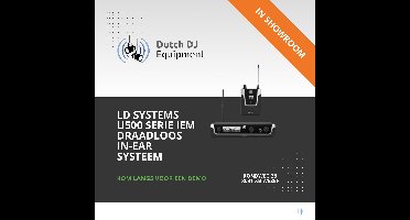 LD Systems U500 serie IEM In-ear monitor systeem