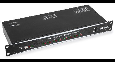 Beamz DMX8 Splitter / Booster 8-way