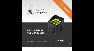 Beamz BBP59 accu uplight