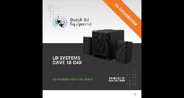 LD Systems DAVE 18 G4X 2.1 geluidsset