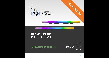 Beamz LCB300 led pixel bar RGBW