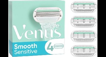 Gillette Gillette Venus Smooth Sensitive Scheermesjes - 4 Stuks