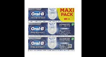 Oral B Oral-B Tandpasta Extra White - 3x75 ml