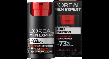 Loreal L'Oréal Paris Men Expert Pure Carbon Hydraterende & Matterende Gel Dagcrème - 50 ml - Vette Huid