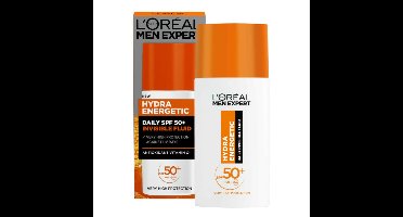 Loreal L'Oréal Men Expert Hydra Energetic Dagcrème SPF50+ - Intensieve Hydratatie & Zonbescherming