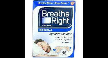 Breathe Right Breathe Right Nasal Strips Natural Large - 30 pleisters