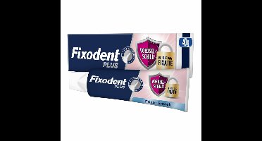 Fixodent Fixodent Dentuuradhesief 40gr Plus Fresh