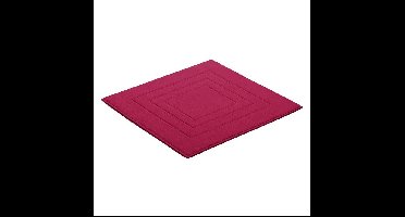 Vossen Vossen Bidetmat Feeling cranberry 60x60