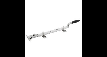 Intersteel Raamuitzetter Ton met stelpennen nikkel / ebbenhout