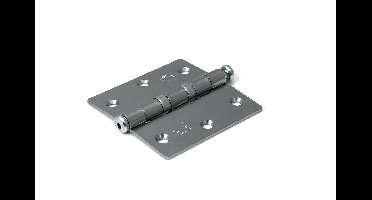 Dulimex Kogellagerscharnier rechte hoeken 76x76mm RVS geborsteld tot 40 kilo