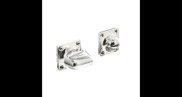 Intersteel Wc slot vierkant draaiknop basic nikkel