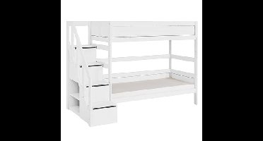 Lifetime stapelbed met trapkast