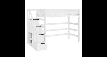 Lifetime hoogslaper met trapkast