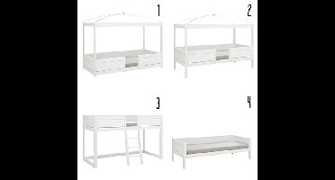 Lifetime 4-in-1 hemelbed