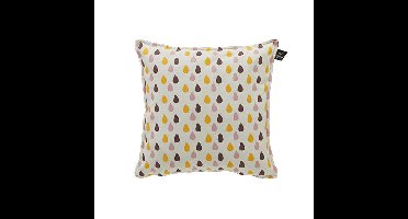 Lifetime vierkant kussen drops / velours achterzijde