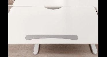 Lifetime grijs rubber papierhouder voor art 330-332