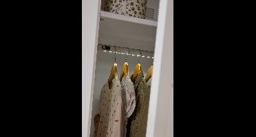 Lifetime kledingstang met led 472mm incl. beslag