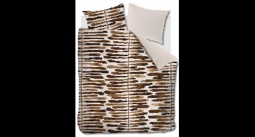 vtwonen dekbedovertrek Botanic Stripe Terra