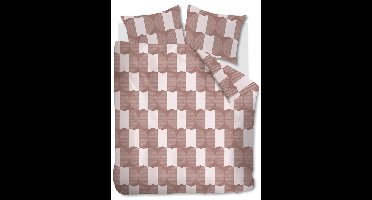 vtwonen Check Mate Terra dekbedovertrek