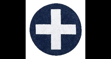 Vloerkleed Blue X, 3D effect Showmodel