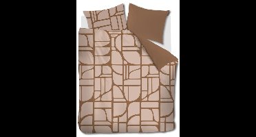 vtwonen Bold Shapes Zachtroze dekbedovertrek