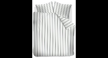 vtwonen Fun Stripe Blauw dekbedobertrek