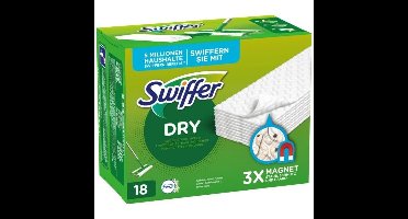 Swiffer Swiffer Droge Stofdoekjes Navullingen - 18 stuks