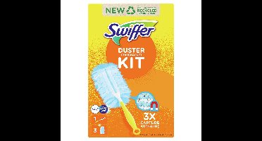Swiffer Swiffer Stofmagneet Starter Kit - 1 Handvat + 3 Vullingen