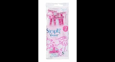Gillette Gillette Simply Venus Basic Wegwerpscheermes - 5 Stuks