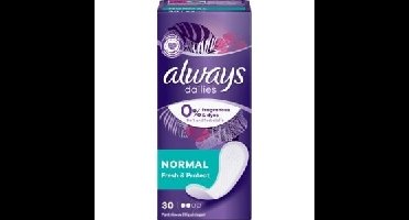 Always Always Dailies Pantyliners Normal 30 stuks