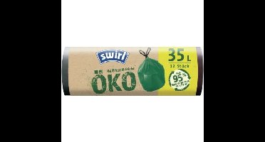 Swirl Swirl Öko-Müllbeutel mit Zugband 35L 12 Beutel