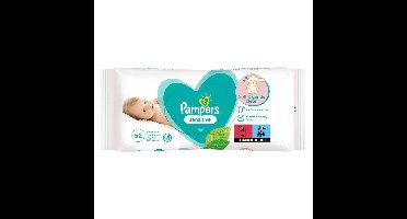 Pampers Pampers Sensitive Billendoekjes Parfumvrij 52 stuks