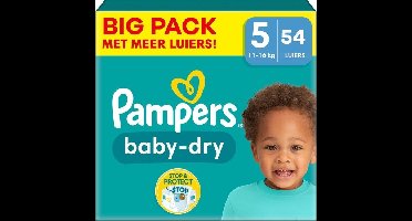 Pampers Pampers - Baby Dry - Maat 5 - Big Pack - 54 stuks - 11/16 KG