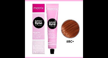 Matrix Matrix - SoColor Sync Pre-Bonded Alkaline Toner 8RC+ - 90ml