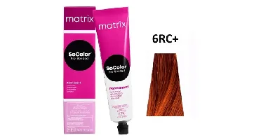 Matrix Matrix - SoColor 6RC+ Donkerblond Rood Koper Plus - 90ml