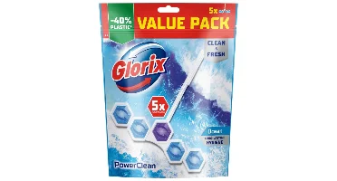 Glorix Glorix Power 5 Ocean Toiletblokken 5 stuks