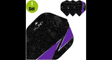 Mission Flint Dart Flights - Paars