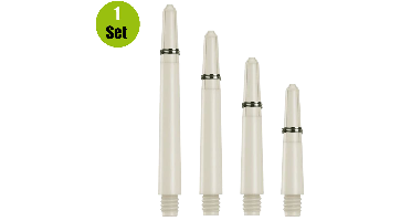 Lena Nylon Dartshafts + Ring - Naturel