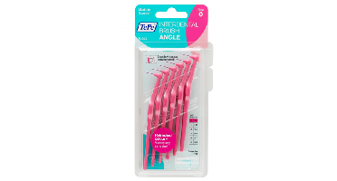 TePe Interdentale Ragers Angle 0.4 mm roze - 6 stuks