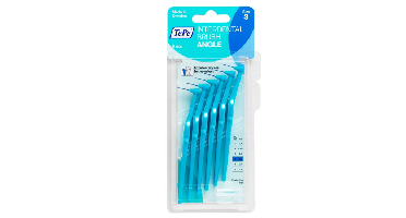 TePe Interdentale Ragers Angle 0.6 mm blauw - 6 stuks