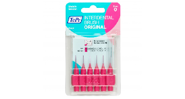 TePe Interdentale Ragers Original 0.4 mm roze - 6 stuks