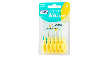 TePe Interdentale Ragers Extra Soft 0.7 mm geel - 6 stuks