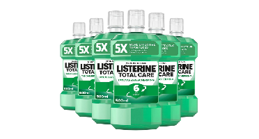 Listerine Total Care 6-in-1 Tandvleesbescherming Mondwater - 6 x 500 ml